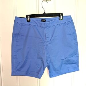 J.crew shorts size 14, 9 in. Cornflower blue. B54
